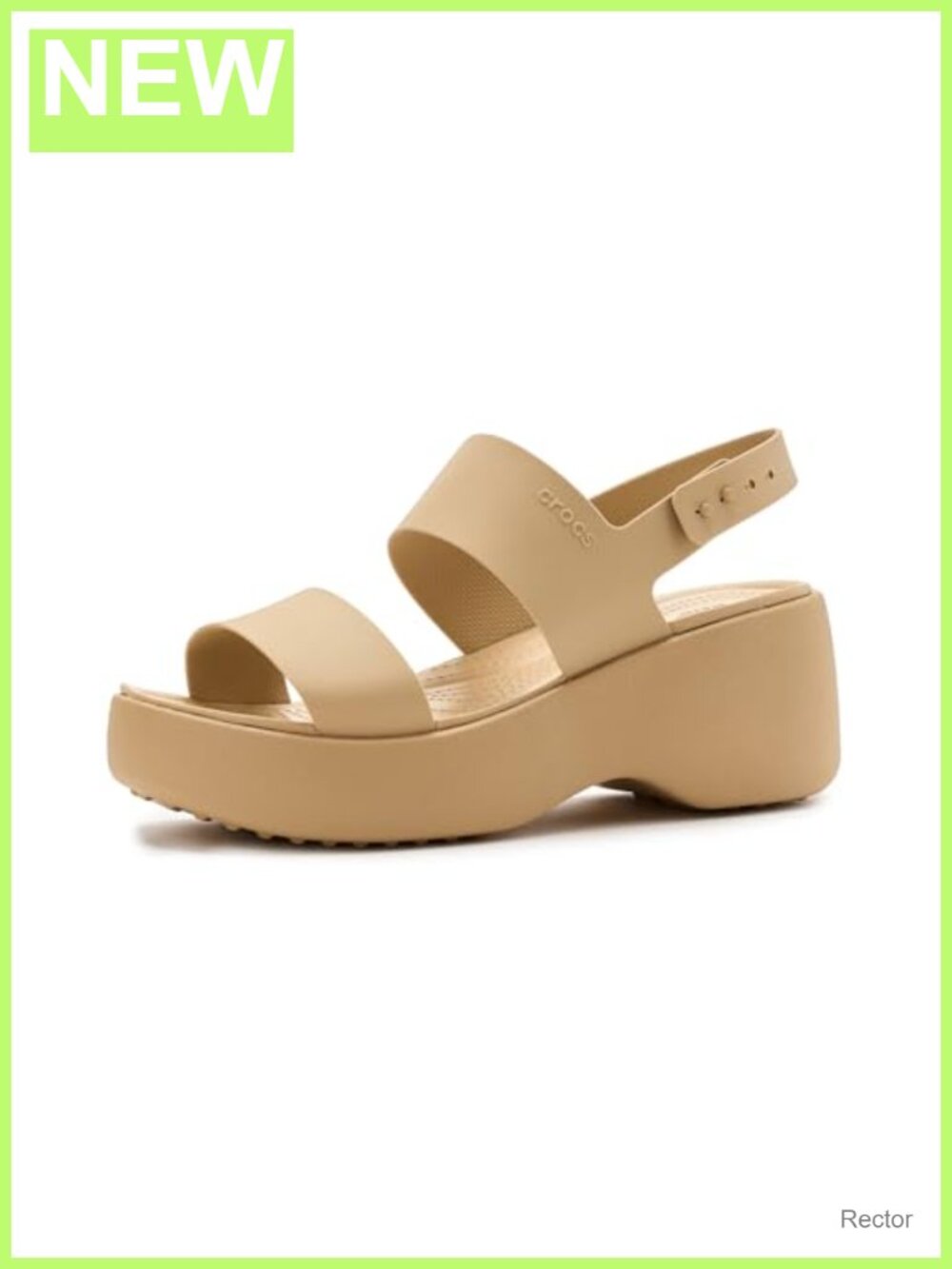 Crocs Brooklyn Sky Wedge Sandals Adjustable Comfort